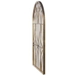 Gold Metal Arch Fretwork Wall Mirror-Kirkland's Home Flash Sale