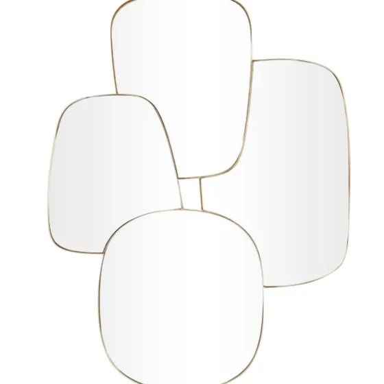 Gold Metal Caspian Wall Mirror-Kirkland's Home Clearance