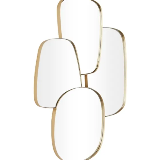 Gold Metal Caspian Wall Mirror-Kirkland's Home Clearance