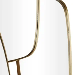 Gold Metal Caspian Wall Mirror-Kirkland's Home Clearance