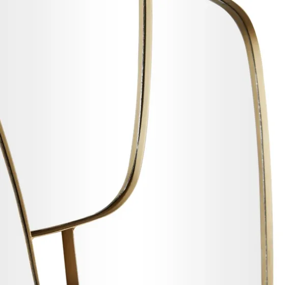 Gold Metal Caspian Wall Mirror-Kirkland's Home Clearance