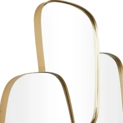 Gold Metal Caspian Wall Mirror-Kirkland's Home Clearance