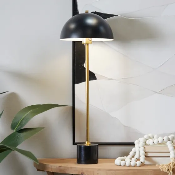 Gold Metal Dome Shade Table Lamp-Kirkland's Home Cheap