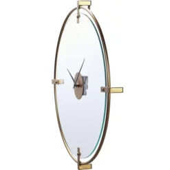 Gold Metal Frame Glass Face Wall Clock-Kirkland's Home Cheap