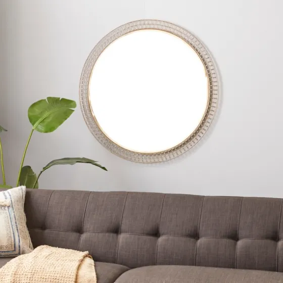 Gold Metal Frame Wall Mirror-Kirkland's Home Outlet