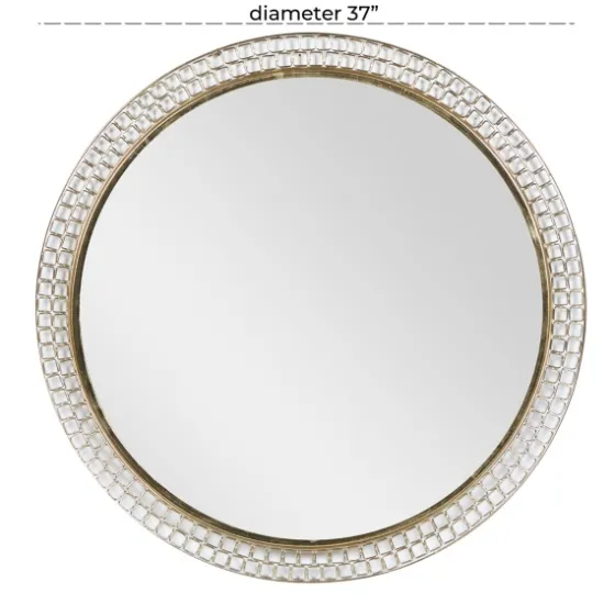 Gold Metal Frame Wall Mirror-Kirkland's Home Outlet