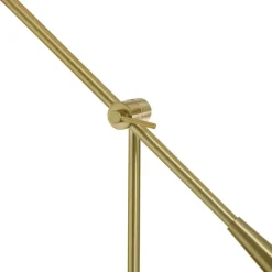 Gold Metal Glass Task Shade Table Lamp-Kirkland's Home Shop