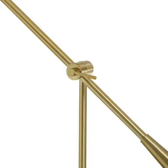 Gold Metal Glass Task Shade Table Lamp-Kirkland's Home Shop