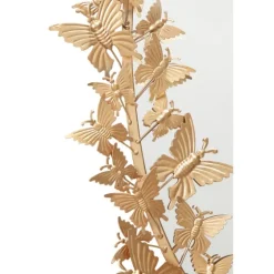 Gold Metal Layered Butterflies Framed Mirror-Kirkland's Home Cheap