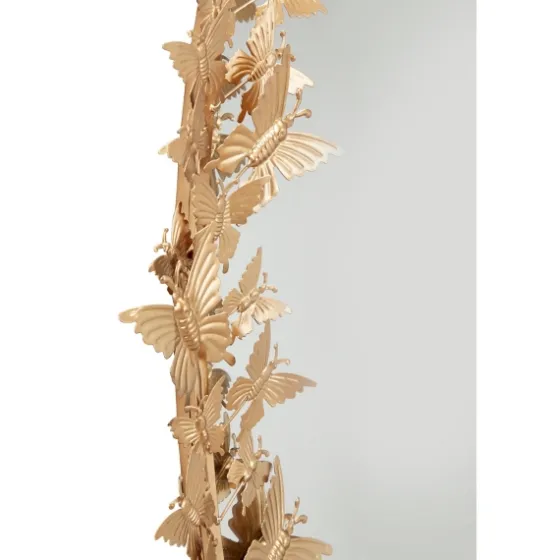 Gold Metal Layered Butterflies Framed Mirror-Kirkland's Home Cheap