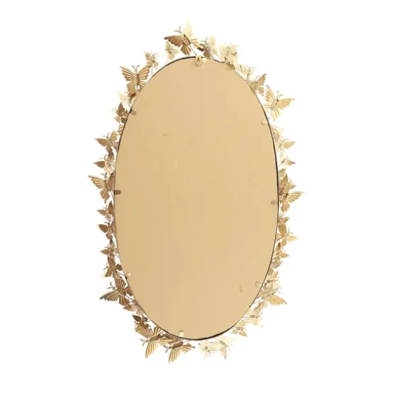 Gold Metal Layered Butterflies Framed Mirror-Kirkland's Home Cheap