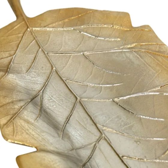 Gold Metal Leaf Tray-Kirkland's Home New