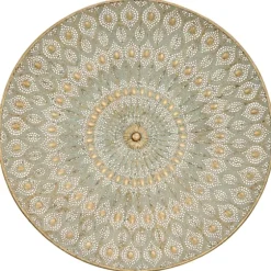 Gold Metal Medallion Wall Sculpture-Kirkland's Home Hot