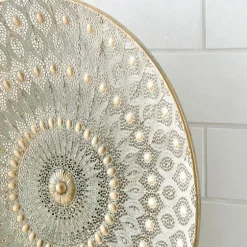 Gold Metal Medallion Wall Sculpture-Kirkland's Home Hot