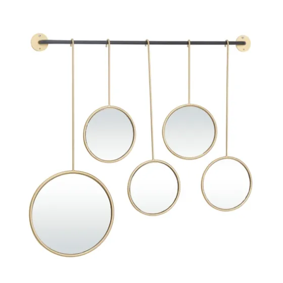 Gold Metal Ophelia Hanging Wall Mirror-Kirkland's Home Hot