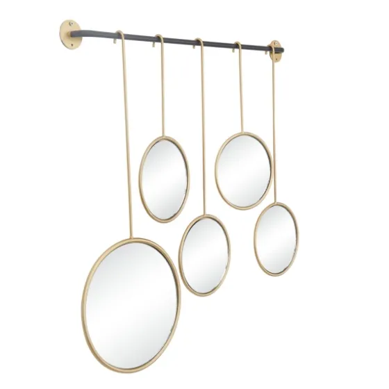 Gold Metal Ophelia Hanging Wall Mirror-Kirkland's Home Hot