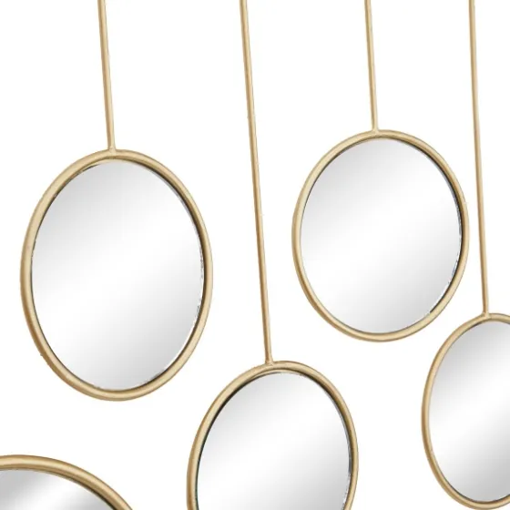 Gold Metal Ophelia Hanging Wall Mirror-Kirkland's Home Hot