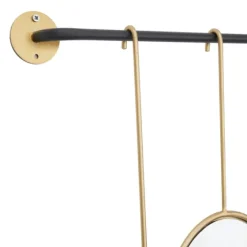 Gold Metal Ophelia Hanging Wall Mirror-Kirkland's Home Hot