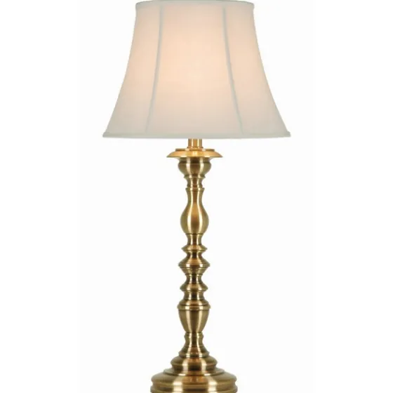 Gold Metal Spindle Table Lamp-Kirkland's Home Clearance