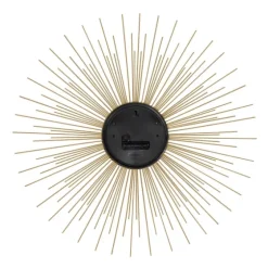 Gold Metal Sunburst Wall Clock-Kirkland's Home Hot