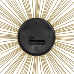 Gold Metal Sunburst Wall Clock-Kirkland's Home Hot