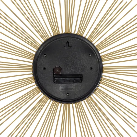 Gold Metal Sunburst Wall Clock-Kirkland's Home Hot