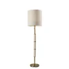 Gold Metal Trellis Accented Floor Lamp-Kirkland's Home Outlet