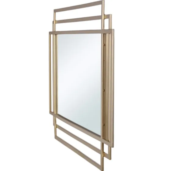 Gold Metal Triple Rectangle Wall Mirror-Kirkland's Home Cheap