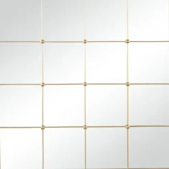Gold Metal Windowpane Wall Mirror-Kirkland's Home Best