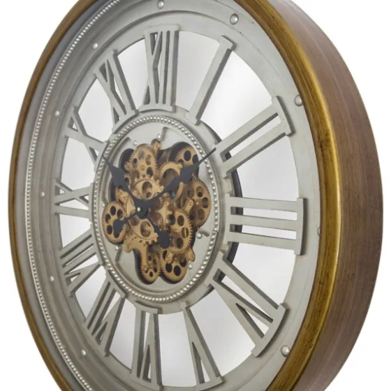 Gold Moving Gears Open Wall Clock-Kirkland's Home Clearance