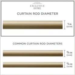 Gold Open Sphere Curtain Rod, 120 In.-Kirkland's Home Flash Sale