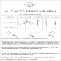 Gold Open Sphere Curtain Rod, 120 In.-Kirkland's Home Flash Sale