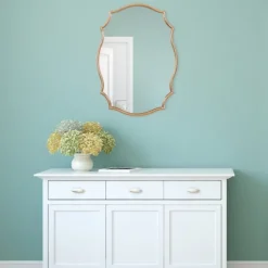 Gold Ornate Scalloped Mirror-Kirkland's Home Store
