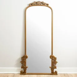Gold Ornate Scroll Bordeaux Leaner Mirror-Kirkland's Home Hot