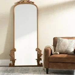 Gold Ornate Scroll Bordeaux Leaner Mirror-Kirkland's Home Hot