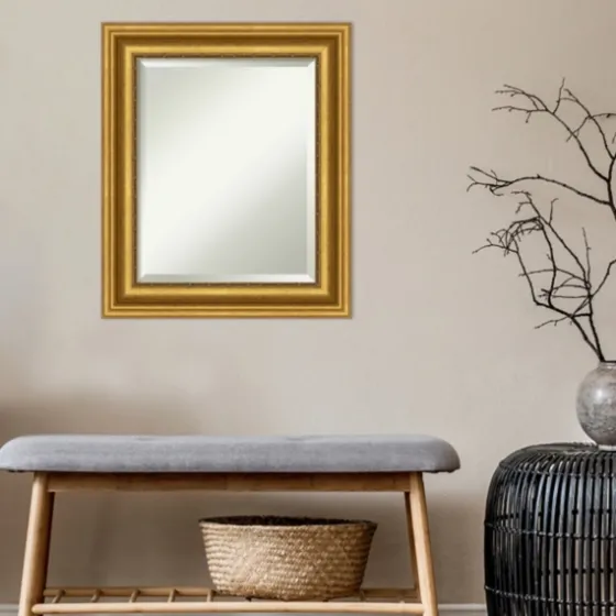 Gold Patina Scalloped Frame Mirror-Kirkland's Home Store