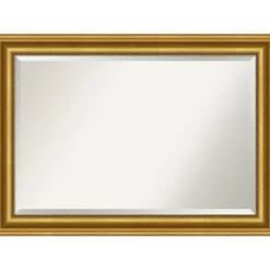 Gold Patina Scalloped Frame Beveled Mirror-Kirkland's Home Flash Sale