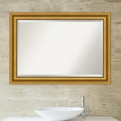 Gold Patina Scalloped Frame Beveled Mirror-Kirkland's Home Flash Sale