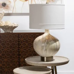 Gold Pistachio Swirl Gourd Table Lamp-Kirkland's Home Discount