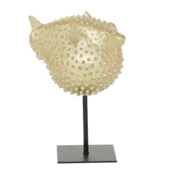 Gold Puffer Fish Sculpture-Kirkland's Home Discount