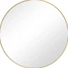 Gold Round Simple Frame Large Wall Mirror-Kirkland's Home Discount