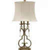 Gold Scrolled Candlestick Table Lamp-Kirkland's Home Clearance