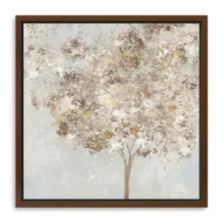 Gold Shimmering Tree Framed Canvas Art Print-Kirkland's Home Best