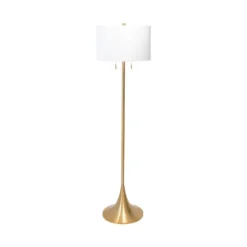 Gold Sleek Modern Floor Lamp-Kirkland's Home Store