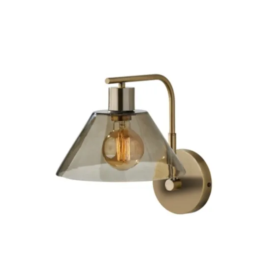 Gold Smoked Glass Sconce-Kirkland's Home Flash Sale