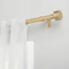 Gold Stacked Cylinder Curtain Rod, 120 In.-Kirkland's Home Cheap