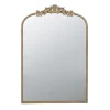Gold Studded Scroll Arched Mirror, 36 In.-Kirkland's Home Cheap