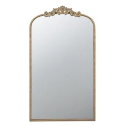 Gold Studded Scroll Arched Mirror, 42 In.-Kirkland's Home Hot