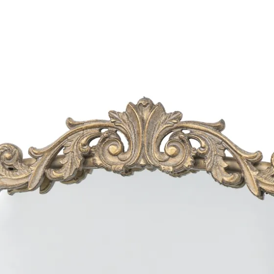 Gold Studded Scroll Arched Mirror, 42 In.-Kirkland's Home Hot