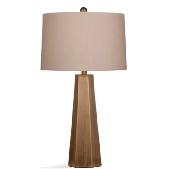 Gold Tapered Hexagon Table Lamp-Kirkland's Home New